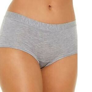 Alfani Ultra Soft Boyshort Underwear Heather Breathable 2 Pack Grey XL NEW sissy